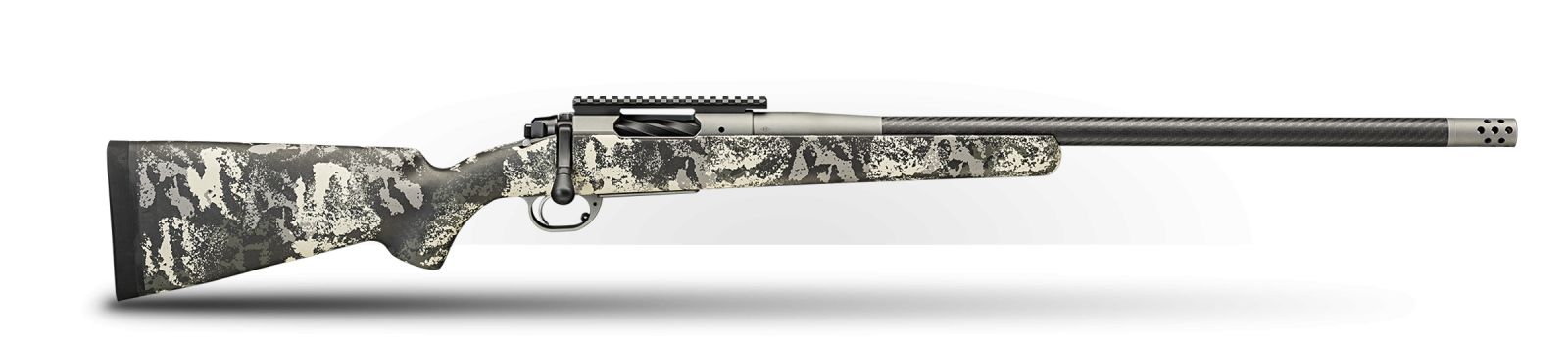 .300 Win Mag Model 2020 Boundary Rifle w/ Carbon Fiber Barrel, Rogue Camo