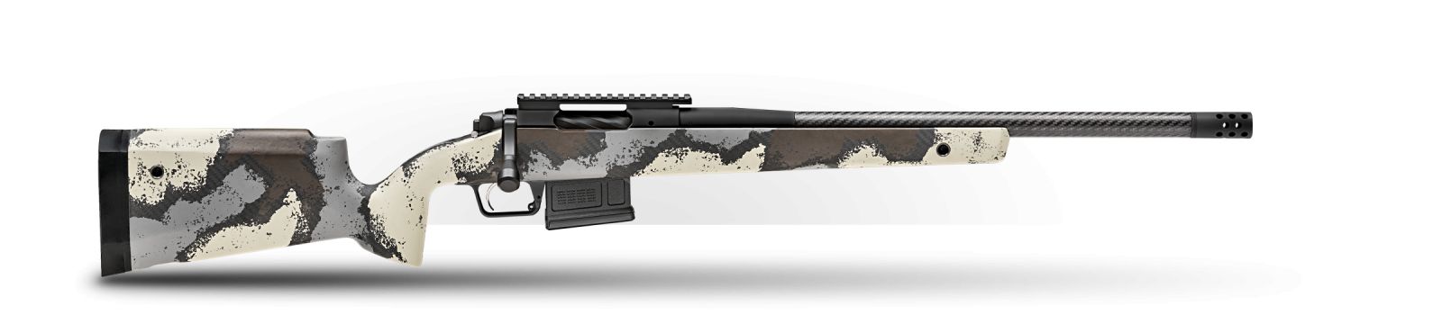 6mm Creedmoor Model 2020 Waypoint w/ Carbon Fiber Barrel, Ridgeline Camo