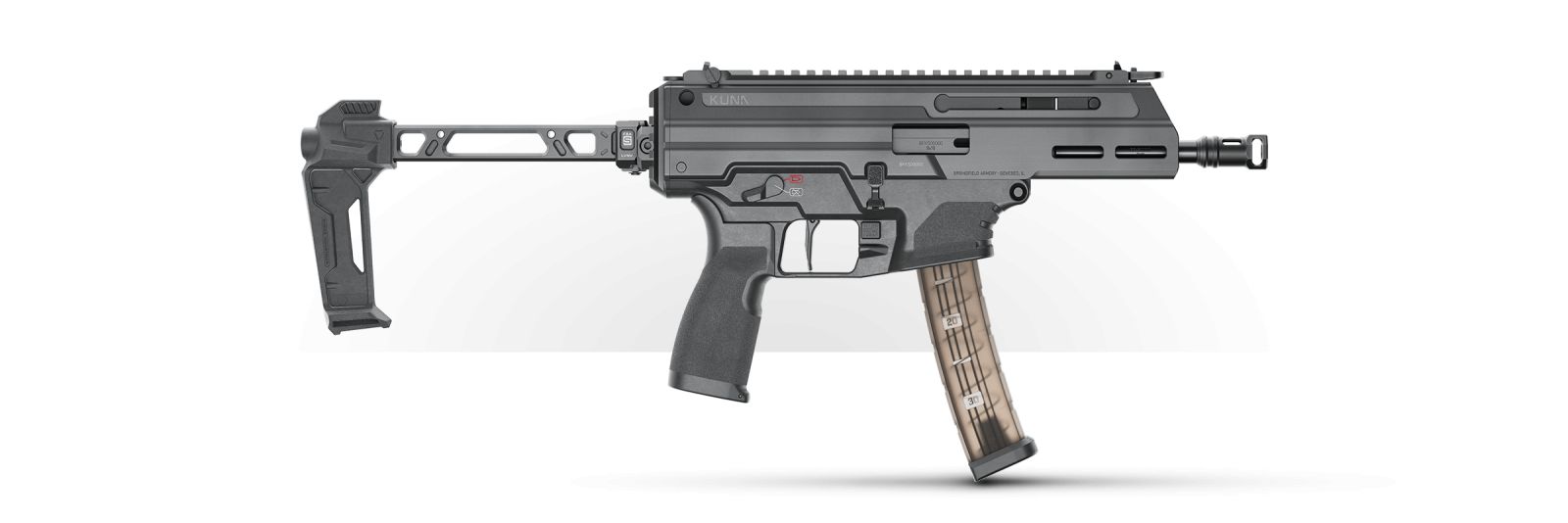 9mm Kuna™ Pistol, Strike Industries FSA
