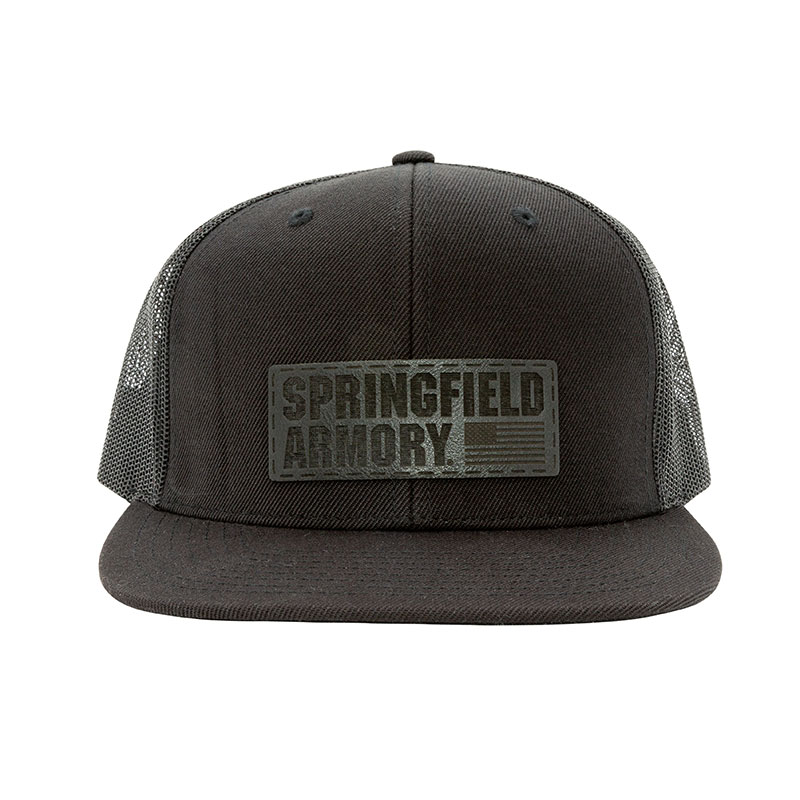 Springfield Armory® 115 Blackout Trucker Hat, Flat