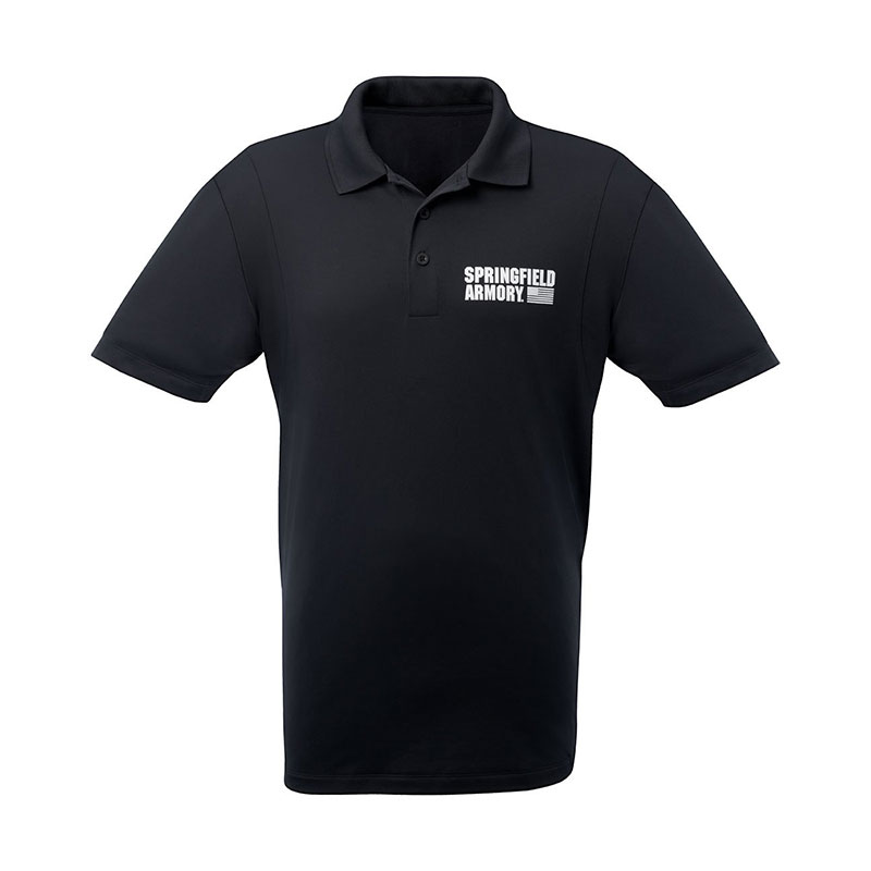 Springfield Armory® Black Polo